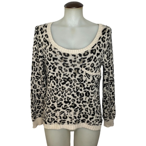 Cheetah hi low Sweater 🧡 - Picture 1 of 11